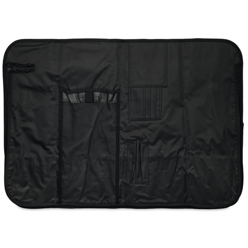 Wusthof Knife Roll with 12 Pockets, Black