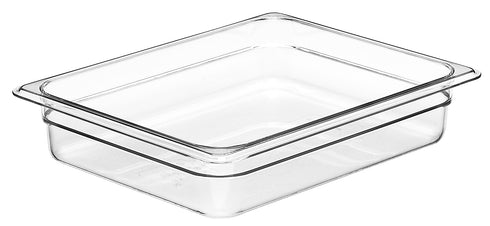 Cambro | Bac gastronome demi-grandeur Camwear, transparent