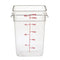 Cambro CamSquare Food Storage Container, Clear