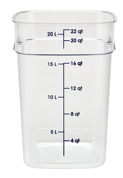 Cambro CamSquare FreshPro Storage Container, Clear