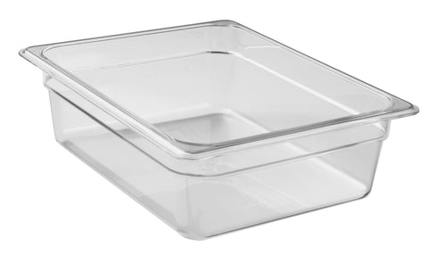 Cambro | Bac gastronome demi-grandeur Camwear, transparent