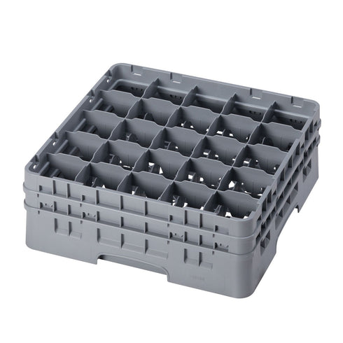 Cambro Camrack Glass Rack, 25 Compartment, Grey