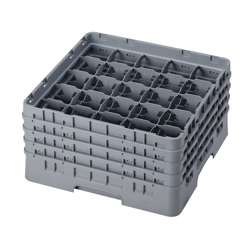 Cambro Camrack Glass Rack, 25 Compartment, Grey