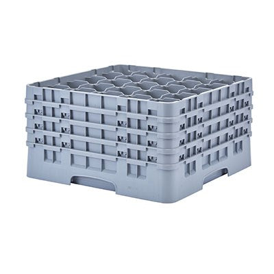Cambro Camrack Glass Rack, 25 Compartment, Grey