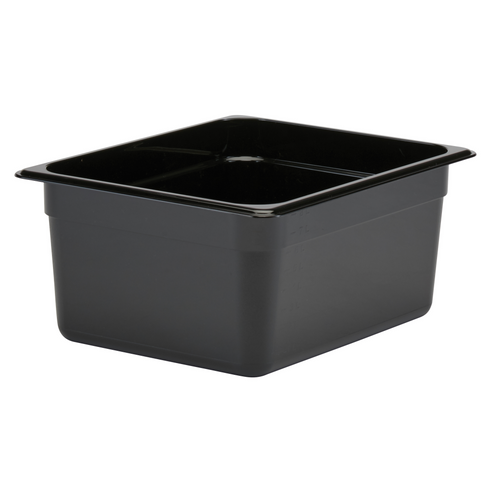 Cambro | Bac gastronome demi-grandeur Camwear, noir