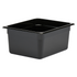Cambro | Bac gastronome demi-grandeur Camwear, noir