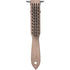 Carlisle 13.75" Heavy-Duty Wood Handle Scraper w/ Tempered Steel Bristles