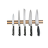 TableCraft Magnetic Knife Holder Strip, Wood, FINAL SALE