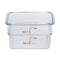 Cambro CamSquare Food Storage Container, Clear