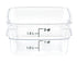 Cambro CamSquare FreshPro Storage Container, Clear