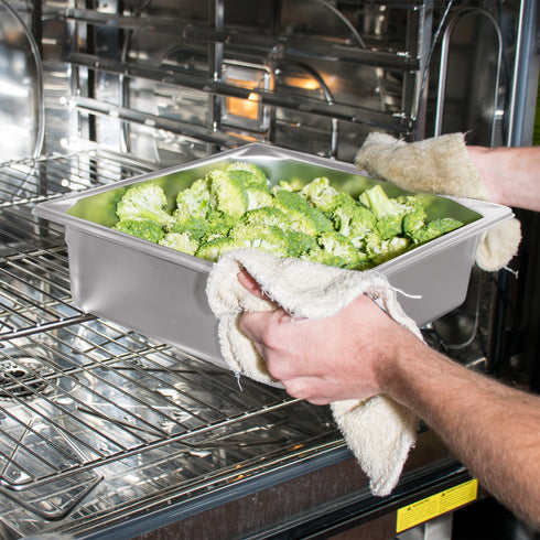 Vollrath | Bac gastronome alimentaire Super Pan V taille 2/3, acier inoxydable de calibre 22