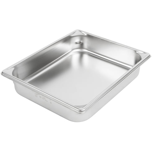 Vollrath | Bac gastronome alimentaire demi-taille Super Pan V, acier inoxydable de calibre 22