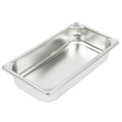 Vollrath | Bac gastronome alimentaire Super Pan V taille 1/3, acier inoxydable de calibre 22