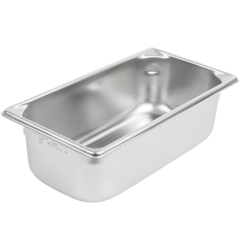 Vollrath | Bac gastronome alimentaire Super Pan V taille 1/3, acier inoxydable de calibre 22