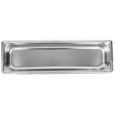 Vollrath | Bac gastronome alimentaire Super Pan V demi-long, acier inoxydable de calibre 22