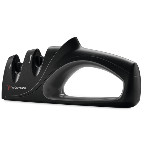 Wusthof Knife Sharpener, 2 Stage Pull Through, Black