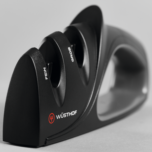 Wusthof Knife Sharpener, 2 Stage Pull Through, Black
