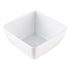 TableArt | Bol carré, plastique blanc, VENTE FINALE