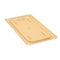 Cambro High Heat Food Pan Cover, Flat, Amber