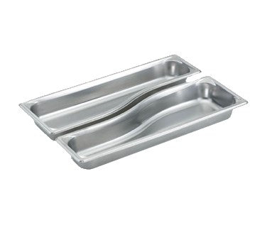 Vollrath | Bac gastronome alimentaire Super Pan demi-long, modèle Wild Shape, acier inoxydable de calibre 22