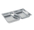 Vollrath Super Pan Half Size Wild Shape Food Pan, 22 Gauge Stainless Steel