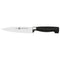Zwilling Four Star Utility Knife, 6", Black, FINAL SALE