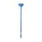 Globe Quick Release Mop Handle, Blue, Metal