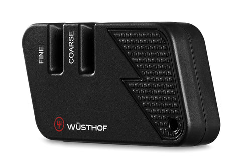 Wusthof Compact Key Chain Knife Sharpener, Black