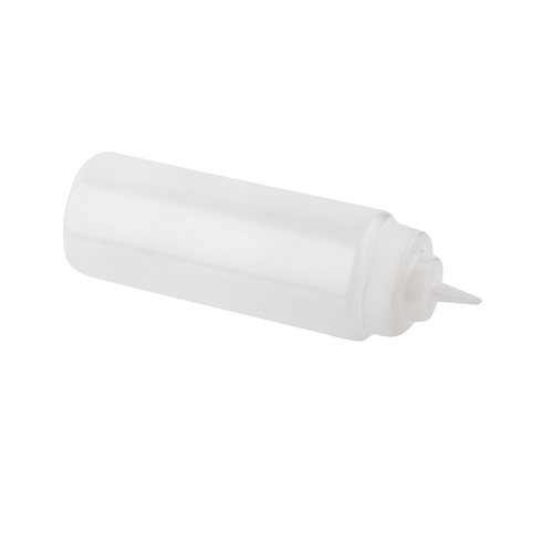 Artisanat de table | Flacon souple WideMouth, 32 oz, ouverture de pointe de 2,8 mm, transparent