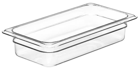 Cambro | Bac gastronome Camwear, taille 1/3, transparent