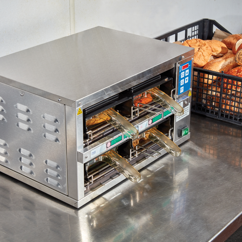 Cambro | Bac gastronome de taille 1/3 à haute température avec 1 poignée, ambre