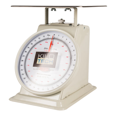 Kilotech KAM 3218PL Mechanical Dial Scale with Platform, 1 kg