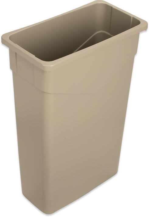 Carlisle TrimLine 23 Gallon Rectangle Waste Container