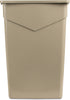 Carlisle TrimLine 23 Gallon Rectangle Waste Container