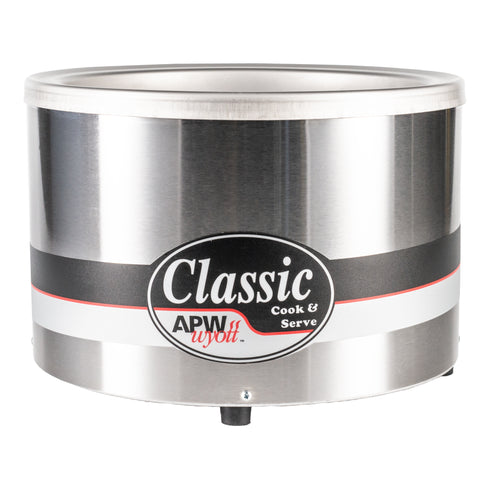 APW Wyott Classic Round Countertop Warmer