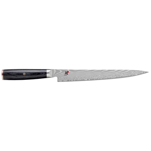 Zwilling Miyabi 5000 FC-D Sujihiki Knife, 9.5", Pakka Black