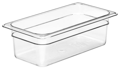 Cambro | Bac gastronome Camwear, taille 1/3, transparent