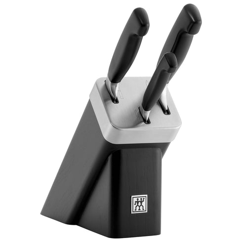 Zwilling Four Star 4 Piece Self Sharpening Knife Block Set