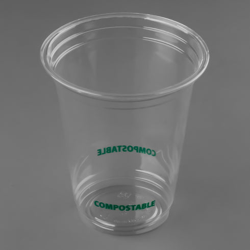Eco Guardian Compostable Clear Cold Cup, 12 oz, PLA (1000-pack)