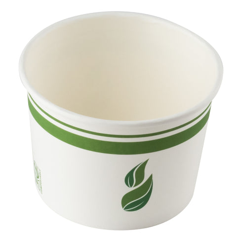 Eco Gardien | Bol en papier compostable doublé PLA (paquet de 500)