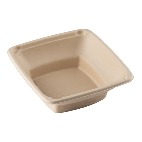 Eco Guardian Compostable Square Tray/Bowl, Bamboo (300-pack)