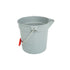 Globe Easy Pour Pail, 11 qt, Grey