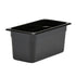 Cambro Camwear 1/3 Size Food Pan, Black