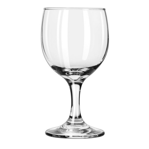 Libbey Embassy Wine Glass, Tall, 8.5 oz (24-pack)