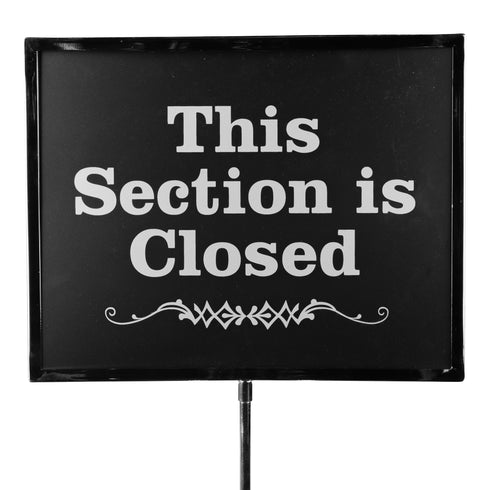 Signe arc-en-ciel | Kit de signalisation au sol à hauteur réglable, 24" - 48" de haut