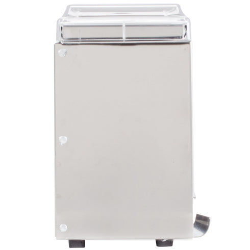 Vollrath | Distributeur de paille emballé sur un côté, acier inoxydable