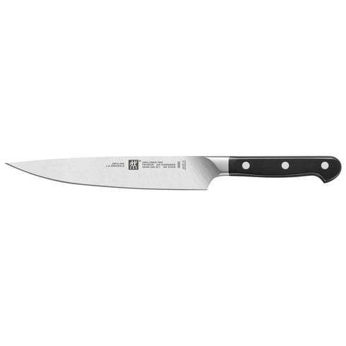 Zwilling Pro Slicing Knife, Black, 8", FINAL SALE