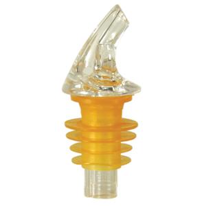 Spill-Stop Free Flow Pourer, Posi-Por 2000 Series, Clear Spout (12-pack), FINAL SALE