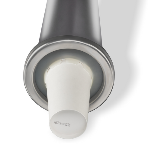 Charles | Distributeur de gobelets 23,75" x 6,75" uniquement, acier inoxydable