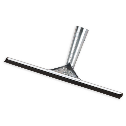 Charles | Raclette à fenêtre professionnelle en caoutchouc à lame unique Flo-Pac avec poignée en acier zingué